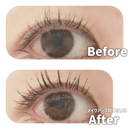 耐久カールスリムマスカラ/CEZANNE/マスカラを使ったクチコミ(5枚目)