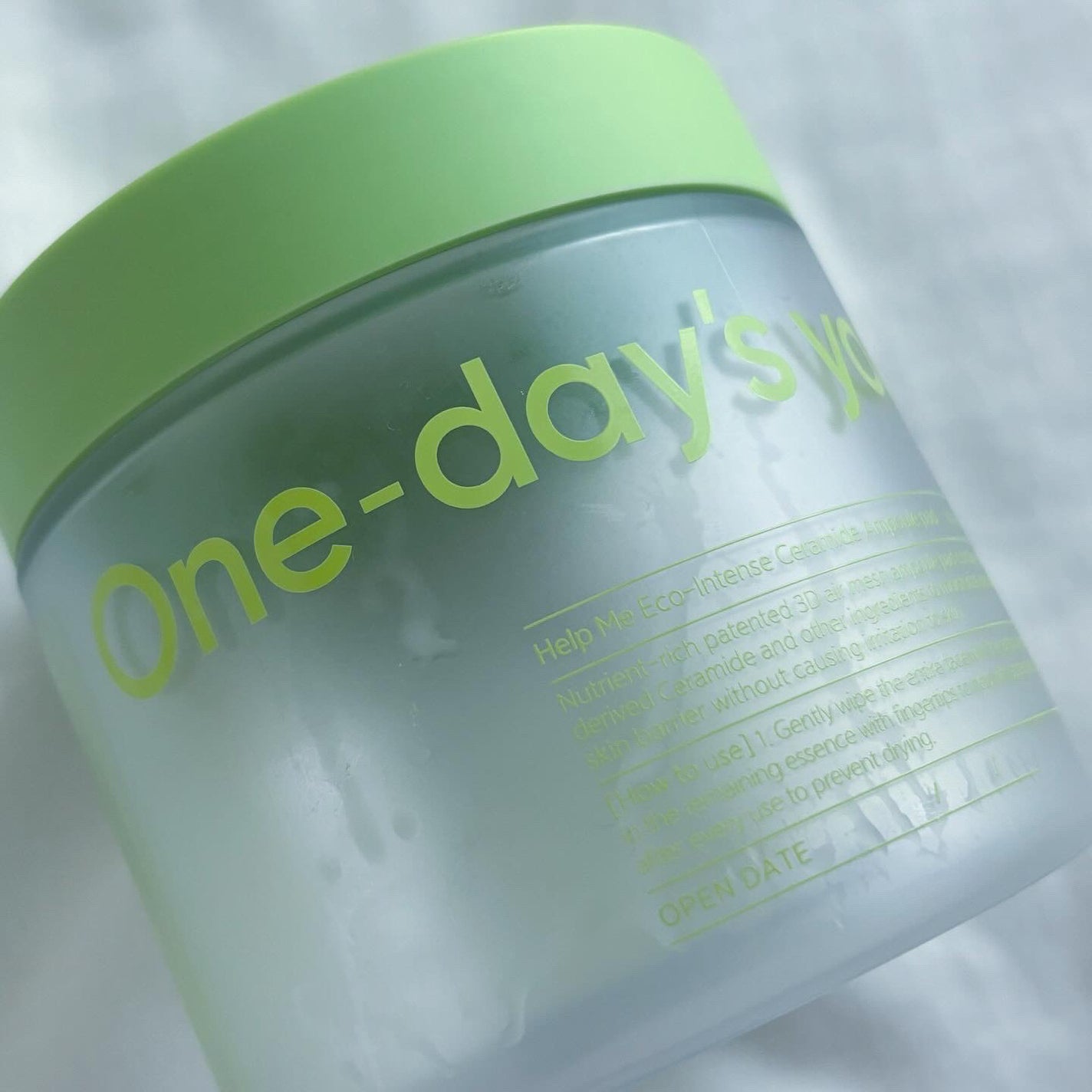 ヘルプミー! エコインテンスセラミドアンプルパッド(90枚)/One-day's you/トナーパッドを使ったクチコミ(3枚目)