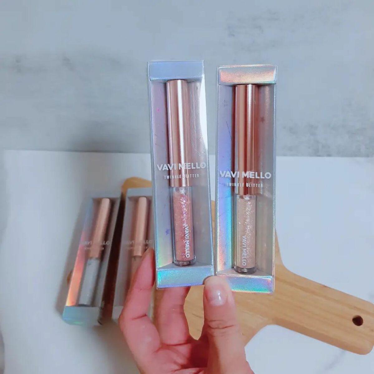 トゥインクルグリッター/VAVI MELLO/グリッターを使ったクチコミ(3枚目)