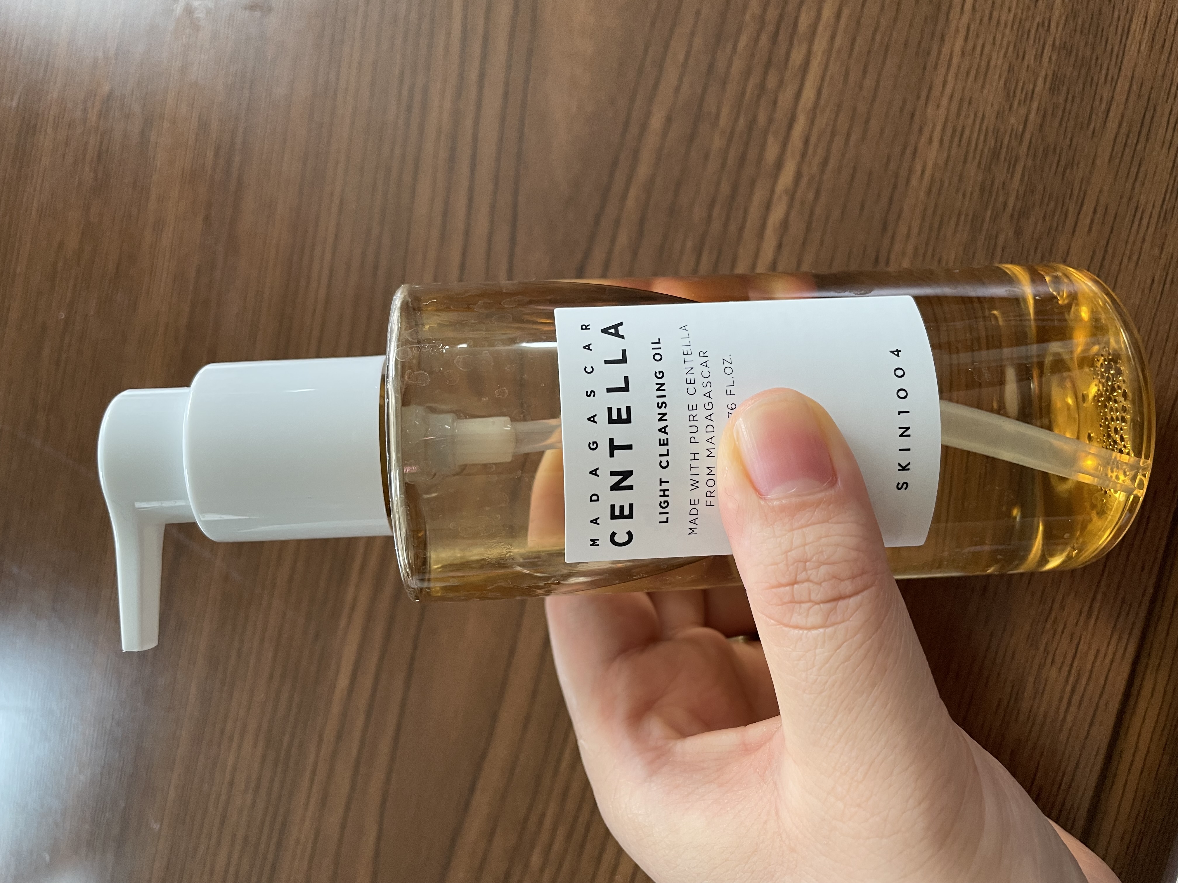 センテラ ライトクレンジングオイル/SKIN1004/オイルクレンジングを使ったクチコミ（2枚目）