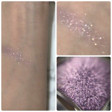 モー子 on LIPS 「ラベンダー色のラメシャドウ🌸イニスフリーのマイアイシャドウのG..」(2枚目)