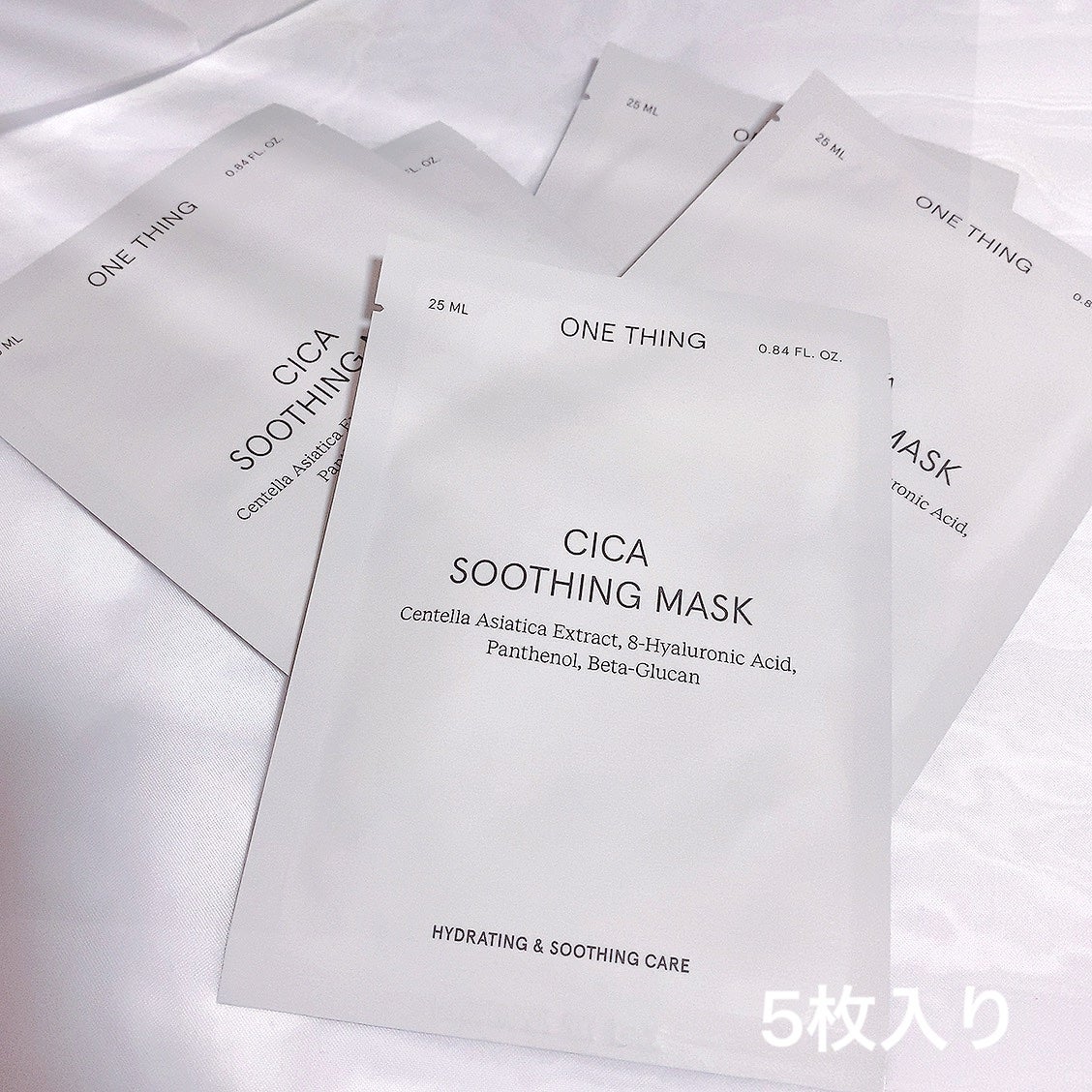 CICAスージングマスク/ONE THING/シートマスク・パックを使ったクチコミ(2枚目)