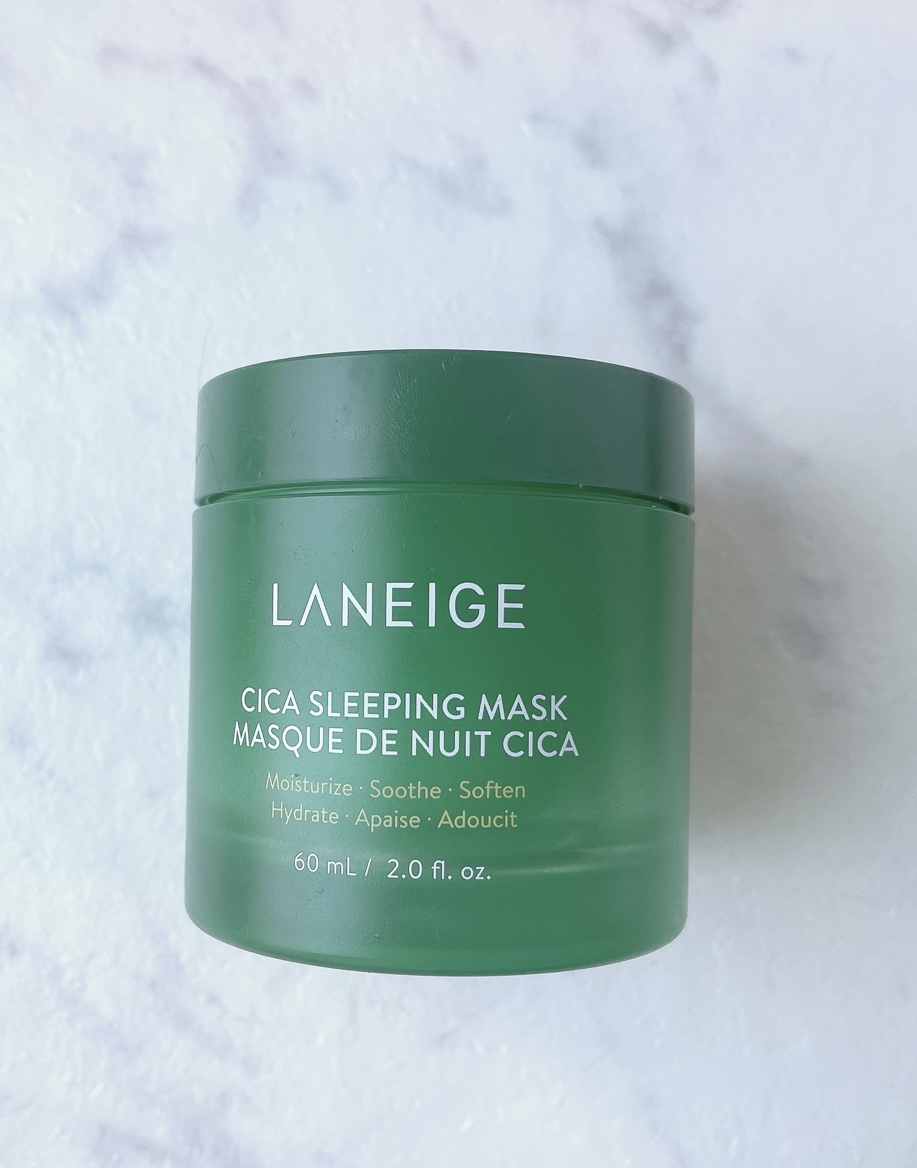 シカスリーピングマスク/LANEIGE/フェイスクリームを使ったクチコミ（2枚目）