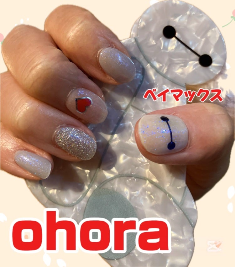 セミキュアジェルネイル(ハンド)/ohora/ネイルシールを使ったクチコミ(1枚目)