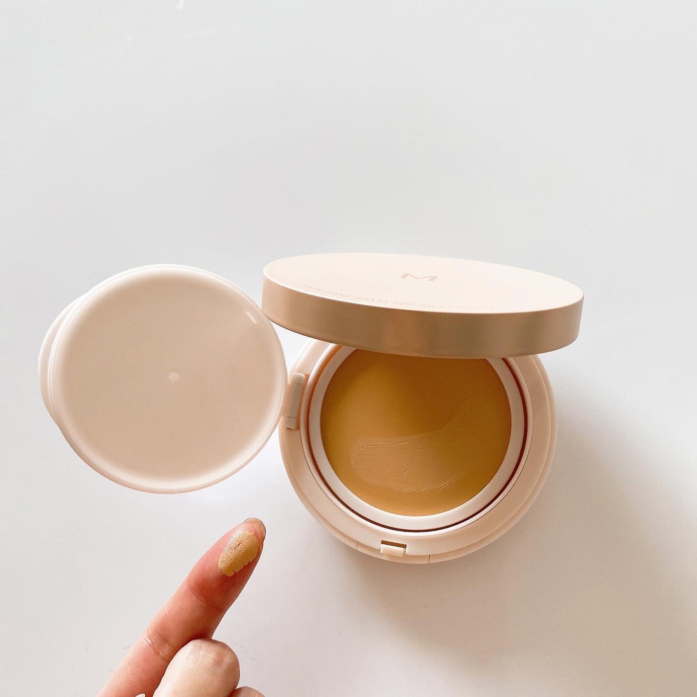 ミシャ M スキンフェイクバーム/MISSHA/クリーム・エマルジョンファンデーションを使ったクチコミ(1枚目)