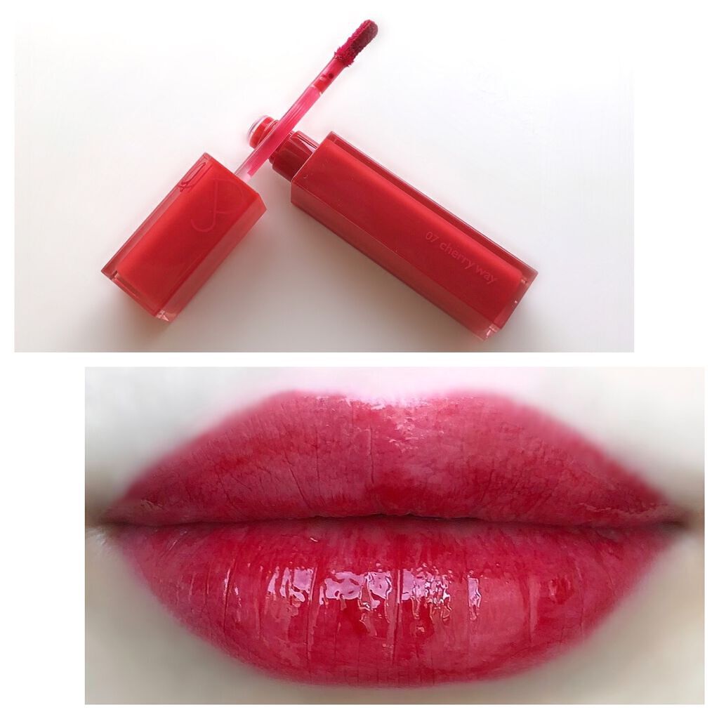 デュイフルウォーターティント/rom&nd/リップティントを使ったクチコミ（2枚目）