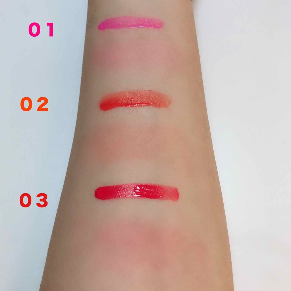 ジューシーレディリキッドチーク/キャンメイク/リキッドチークを使ったクチコミ(3枚目)