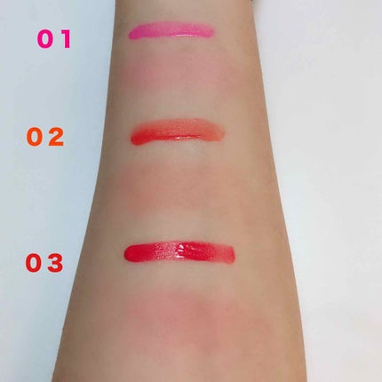 ジューシーレディリキッドチーク/キャンメイク/リキッドチークを使ったクチコミ(3枚目)