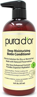 PURA D'ORdeep moisturizing biotin conditioner
