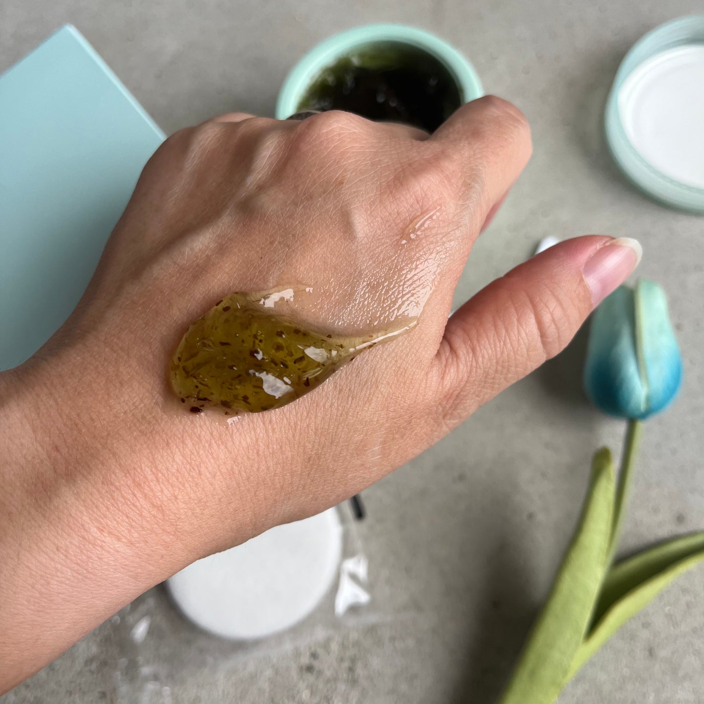 ティーツリーピュリファイングマスク/BONABELLA/洗い流すパック・マスクを使ったクチコミ(3枚目)