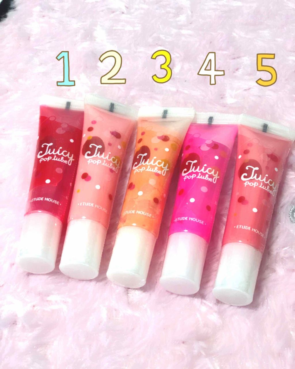 ETUDE ジューシー ポップ チューブ グロス