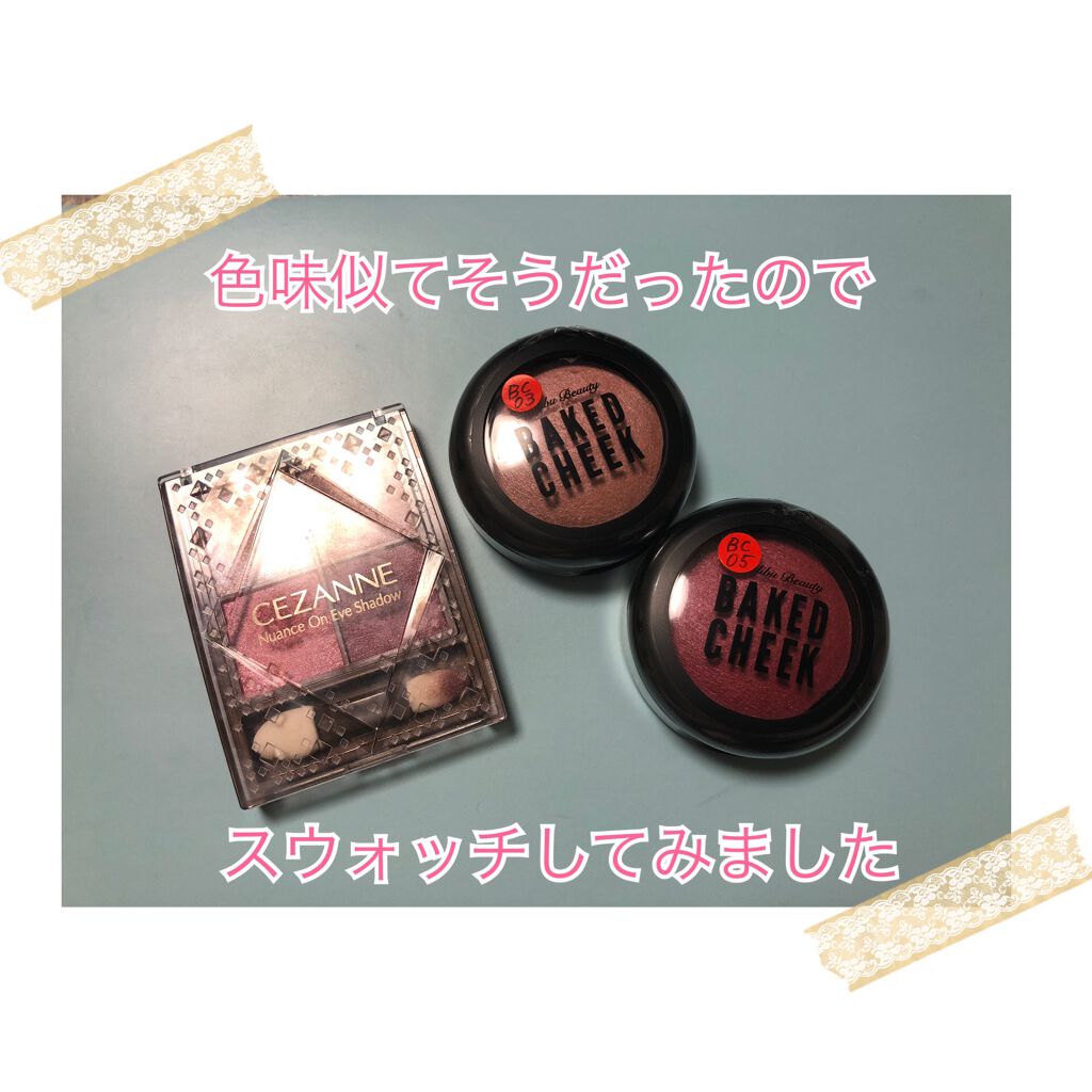 ベイクドチーク MBBC-03 モーヴピンク/マリブビューティー/パウダーチークを使ったクチコミ（1枚目）