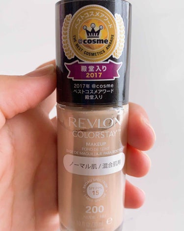 REVLON リキッドファンデーション
カラーステイ メイクアップ
¥2000

久しぶりの投稿です！
そしてはじめての低評価ですが
かなり個人的な意見になりますので
ご参考までにお願いします🙇‍♀️
