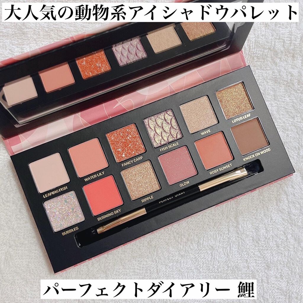 エクスプローラ12色 動物アイシャドウパレット/PERFECT DIARY/アイシャドウパレットを使ったクチコミ(1枚目)