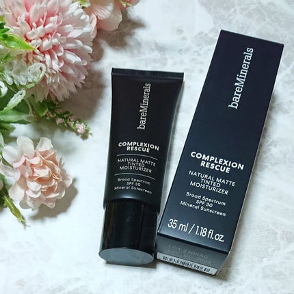 CR ナチュラル マット モイスチャライザー/bareMinerals/クリーム・エマルジョンファンデーションを使ったクチコミ(4枚目)