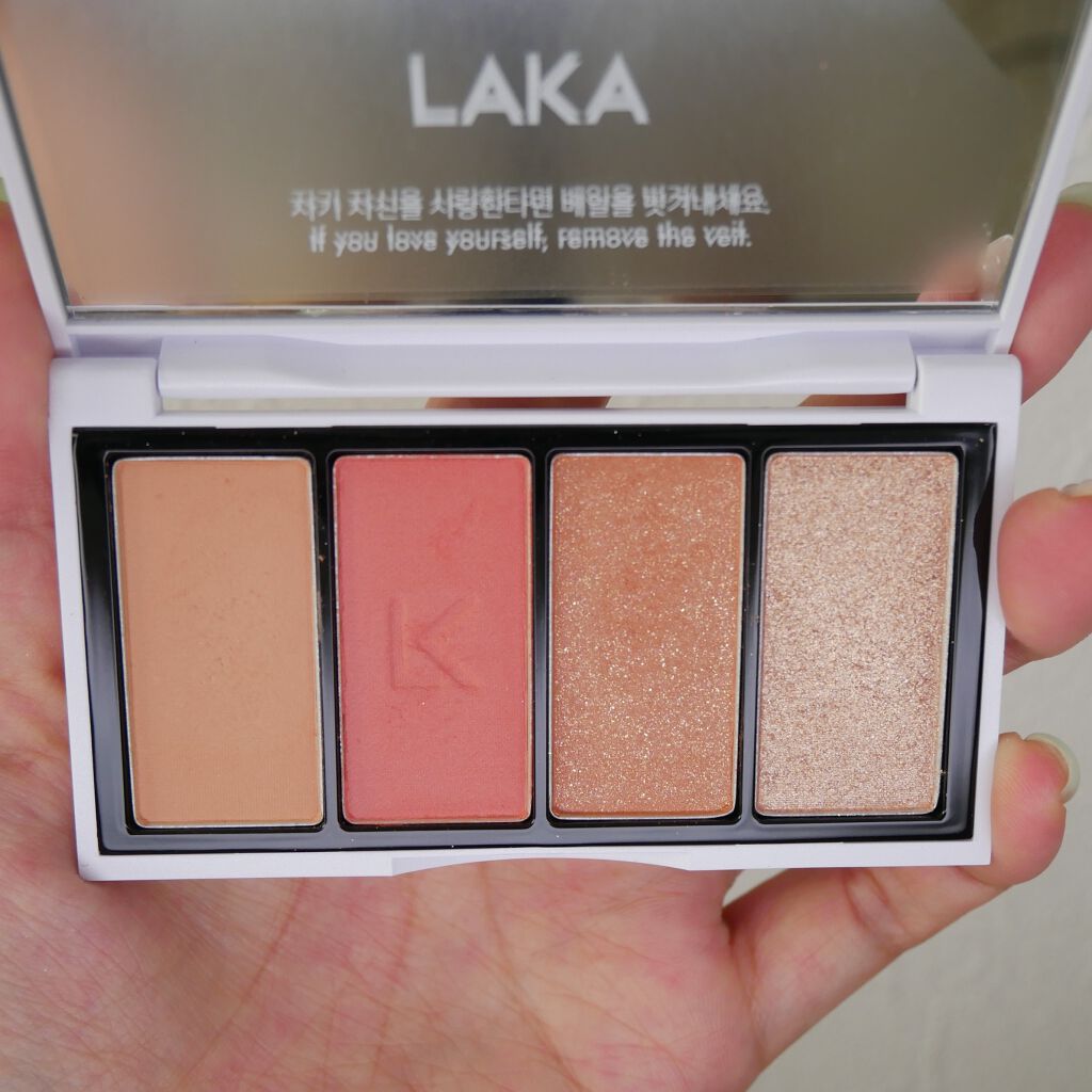 ジャストアイパレット/Laka/アイシャドウパレットを使ったクチコミ(2枚目)