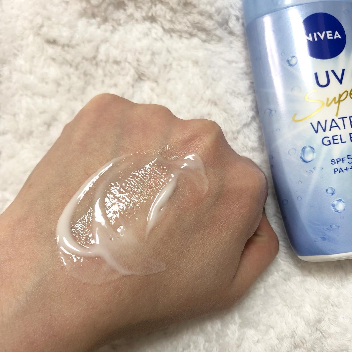 ニベアUV ウォータージェルEX/ニベア/日焼け止めジェルを使ったクチコミ(5枚目)