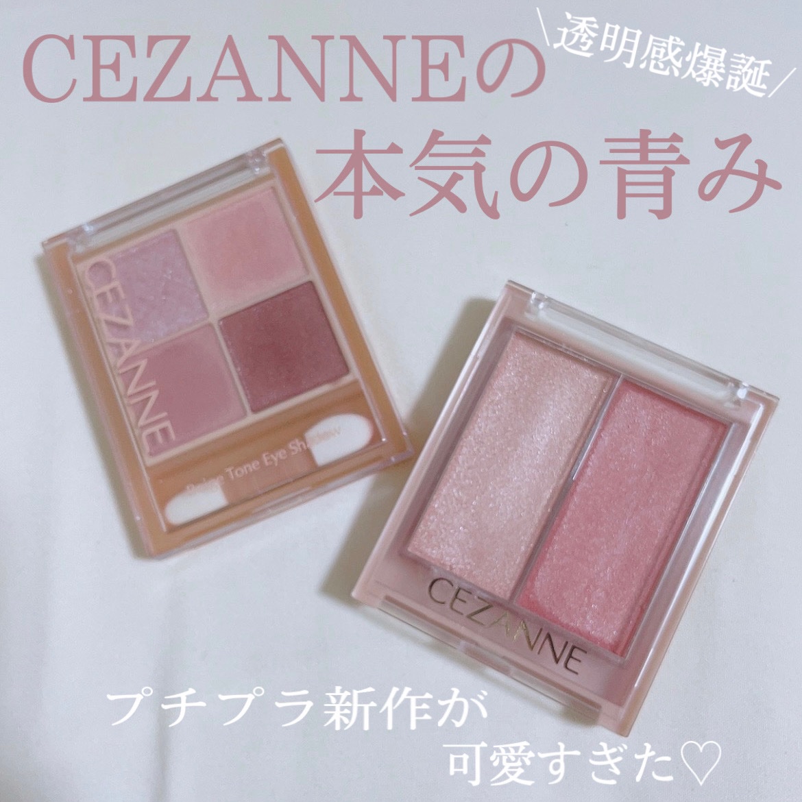 ベージュトーンアイシャドウ/CEZANNE/アイシャドウパレットを使ったクチコミ（1枚目）