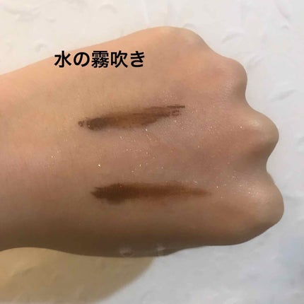 DAISO エバビレーナ アイブローコートのクチコミ「『エバビレーナ アイブローコート』ダイソー
今回は、ダイソーのアイブローコートを使って検証し.....」(3枚目)