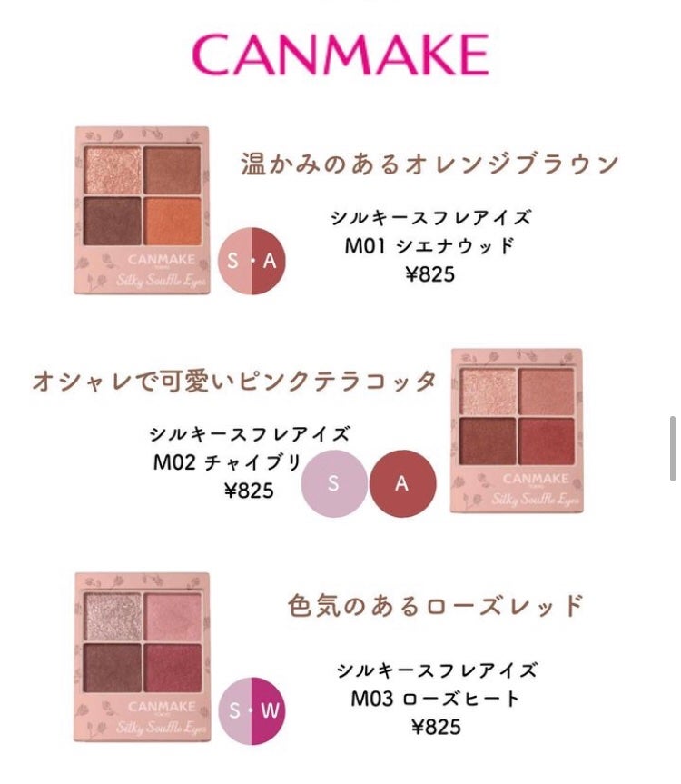 シルキースフレアイズ/キャンメイク/アイシャドウパレットを使ったクチコミ(6枚目)