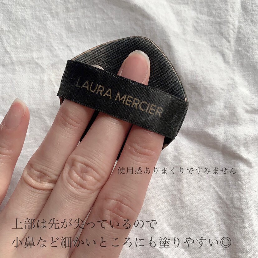 フローレス ルミエール ラディアンス パーフェクティング クッション/ローラ メルシエ/クッションファンデーションを使ったクチコミ(2枚目)