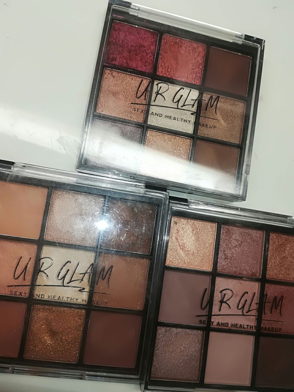 UR GLAM BLOOMING EYE COLOR PALETTE/U R GLAM/アイシャドウパレットを使ったクチコミ(1枚目)
