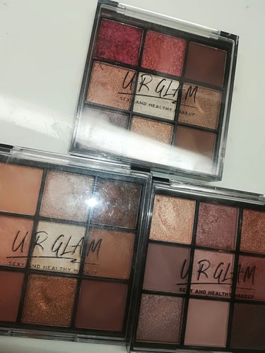 UR GLAM　BLOOMING EYE COLOR PALETTE/U R GLAM/アイシャドウパレットを使ったクチコミ（1枚目）