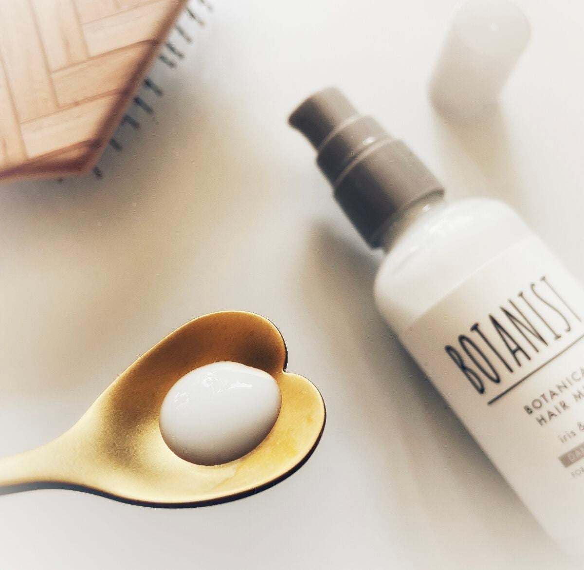 ボタニカルヘアミルク(ダメージケア)/BOTANIST/ヘアミルクを使ったクチコミ(2枚目)