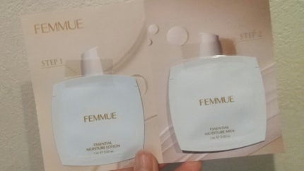 エッセンシャル モイスチャーミルク/FEMMUE/乳液を使ったクチコミ(1枚目)