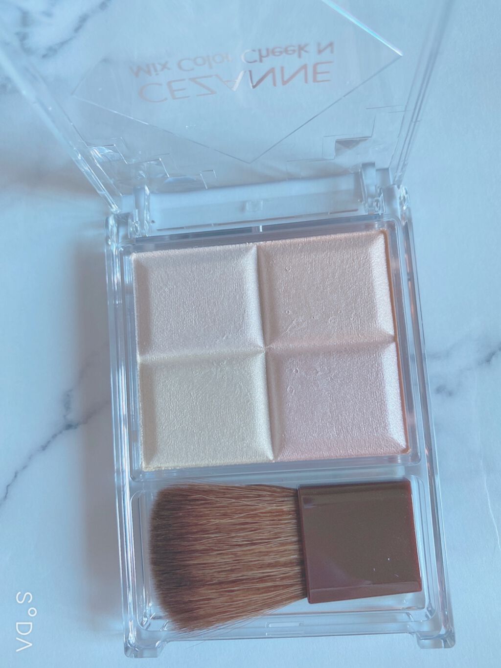 ミックスカラーチーク/CEZANNE/パウダーチークを使ったクチコミ(5枚目)