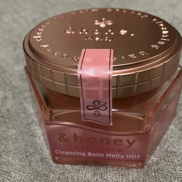 &honey &honey クレンジングバーム メルティ ホットのクチコミ「&honey クレンジングバーム メルティ ホットを
使ってみました！

じんわりお肌を温める.....」（2枚目）