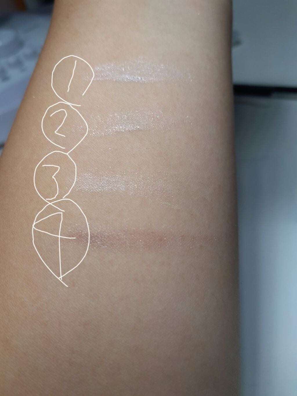 アイカラー4色タイプ/無印良品/アイシャドウパレットを使ったクチコミ(3枚目)