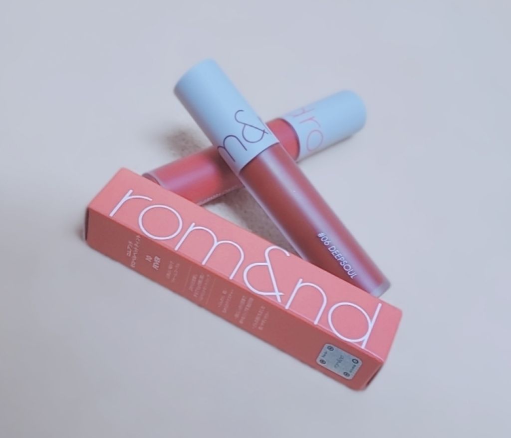 ゼロベルベットティント/rom&nd/リップティントを使ったクチコミ(1枚目)