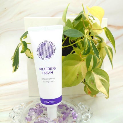 フィルタリングクリーム/DEWYCEL/日焼け止めクリームを使ったクチコミ(1枚目)
