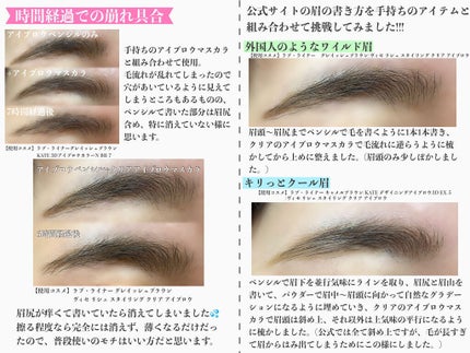 ラブ・ライナー シグネチャーフィットペンシル<アイブロウ>/ラブ・ライナー/アイブロウペンシルを使ったクチコミ(4枚目)