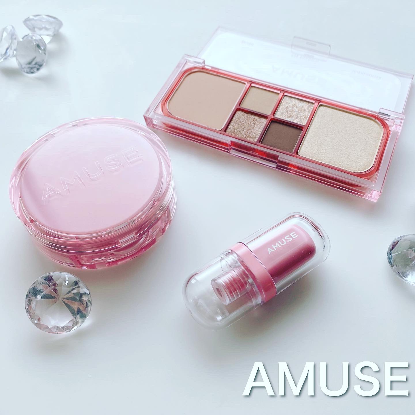 ヴィーガンフェイスオールパレット/AMUSE/アイシャドウパレットを使ったクチコミ（1枚目）