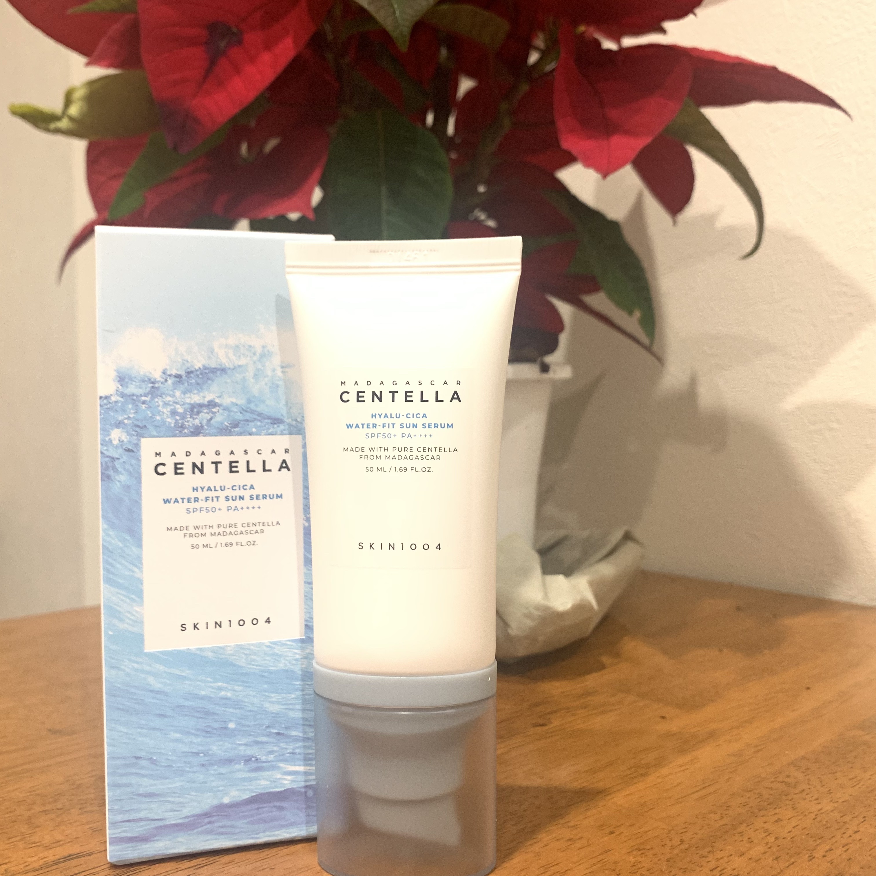 ヒアルーシカ ウォーターフィット サンセラム/SKIN1004/日焼け止めローションを使ったクチコミ（1枚目）