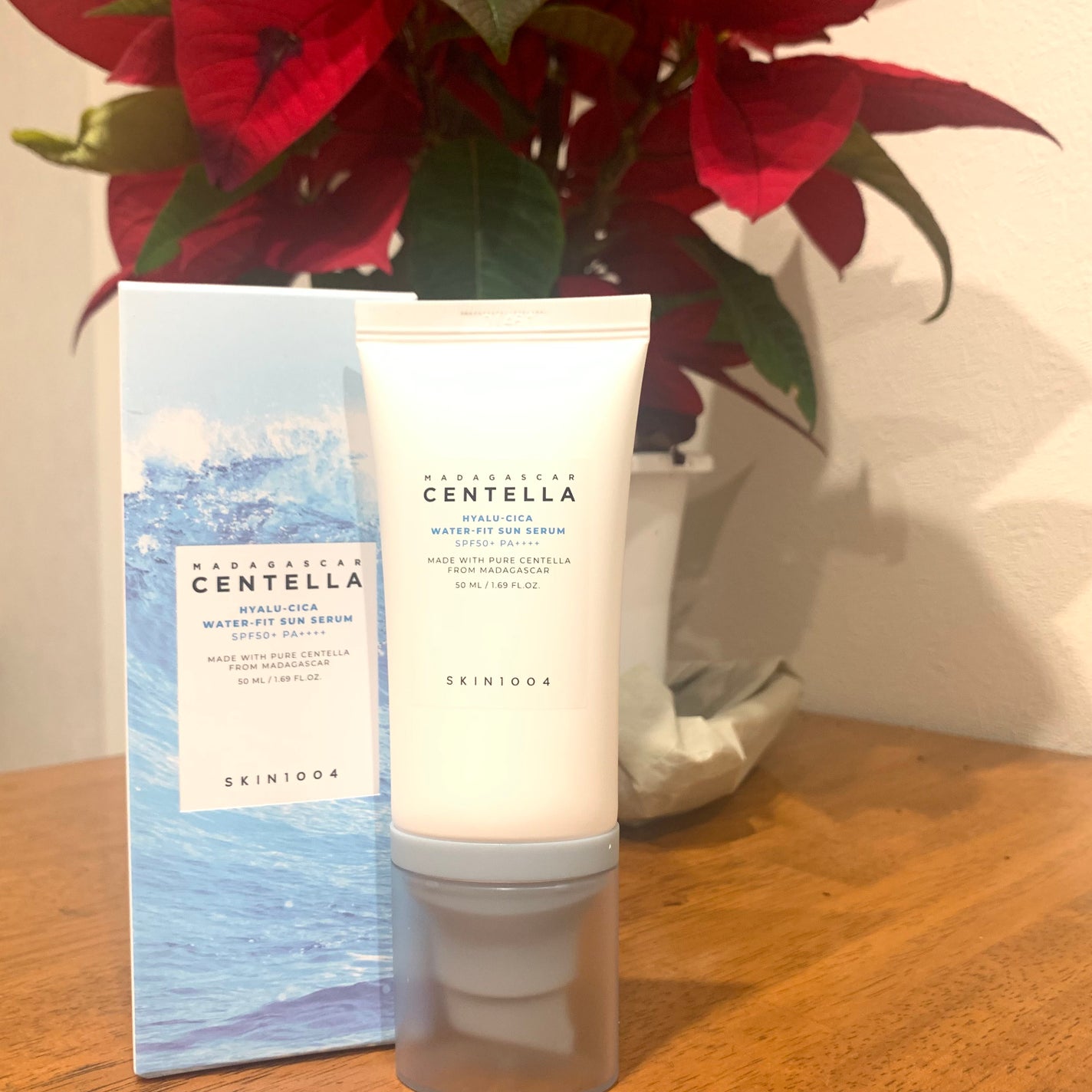 ヒアルーシカ ウォーターフィット サンセラム/SKIN1004/日焼け止めローションを使ったクチコミ(1枚目)