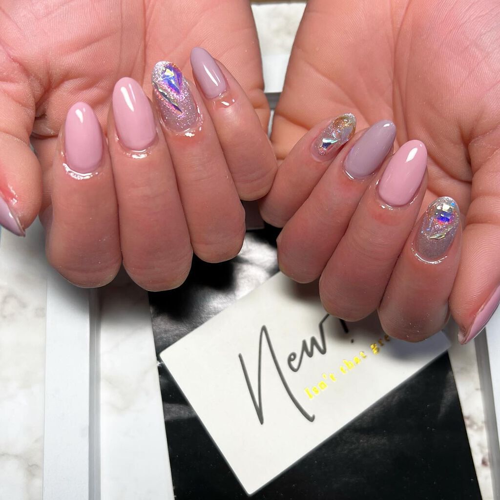 cst on LIPS 「#pink#purple#シンプルネイル💅#ネイル好きな人と繋..」(2枚目)