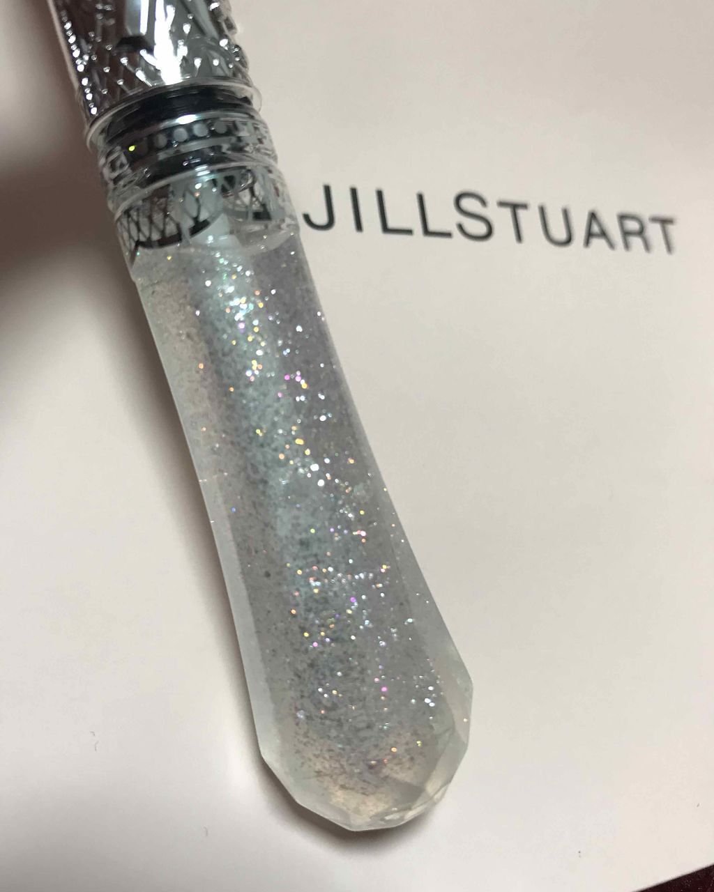 バースジェム グロス 04 diamond charm/JILL STUART/リップグロスを使ったクチコミ（2枚目）