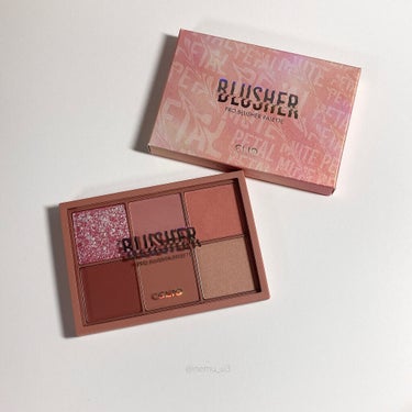 ✔︎ CLIO｜PRO BLUSHER PALETTE｜MUTE PETAL 

ハイライト２色マット3色グリッター１色の大きめのマルチパレット。使いやすい色味が揃っていますが、アイメイクに合わせて色を