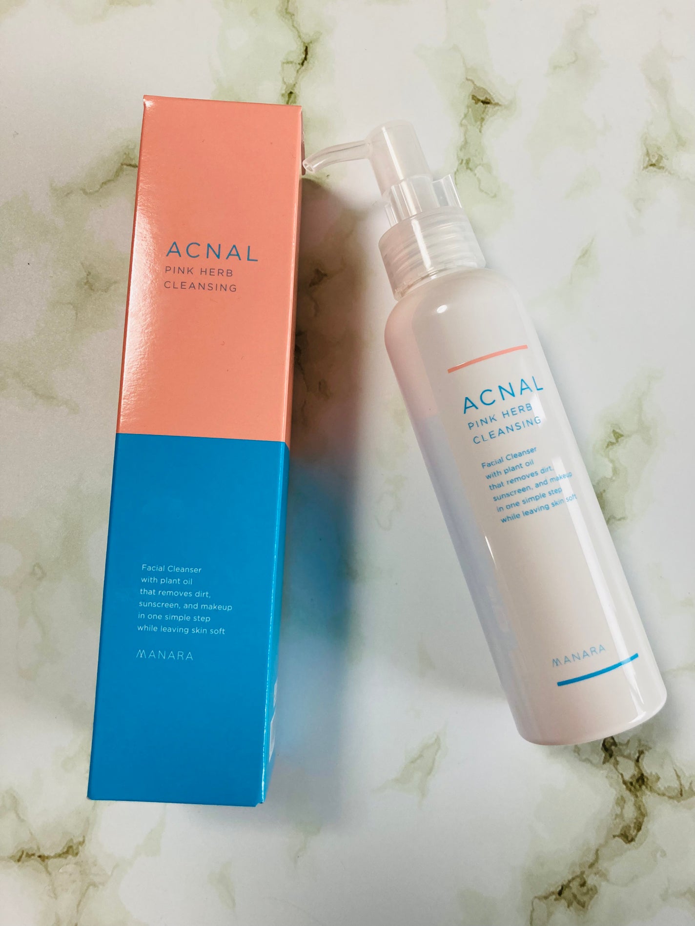 みにみに♡フォロバします on LIPS 「ACNALアクナル様ピンクハーブクレンジングお試しさせて頂きま..」(1枚目)