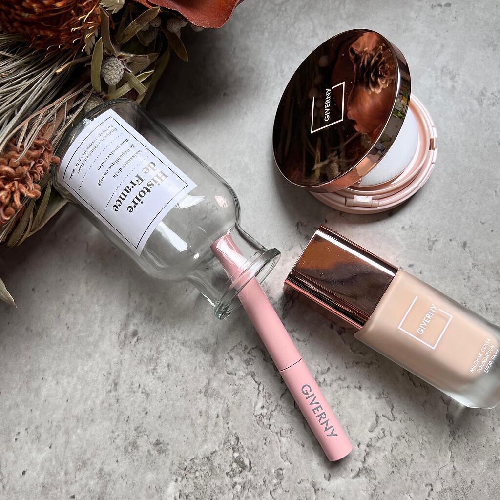 密着カバーファンデーション/GIVERNY/リキッドファンデーションを使ったクチコミ（2枚目）