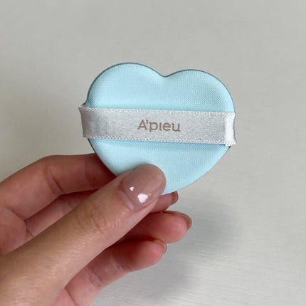 ハートパフ/A’pieu/パフ・スポンジを使ったクチコミ(2枚目)