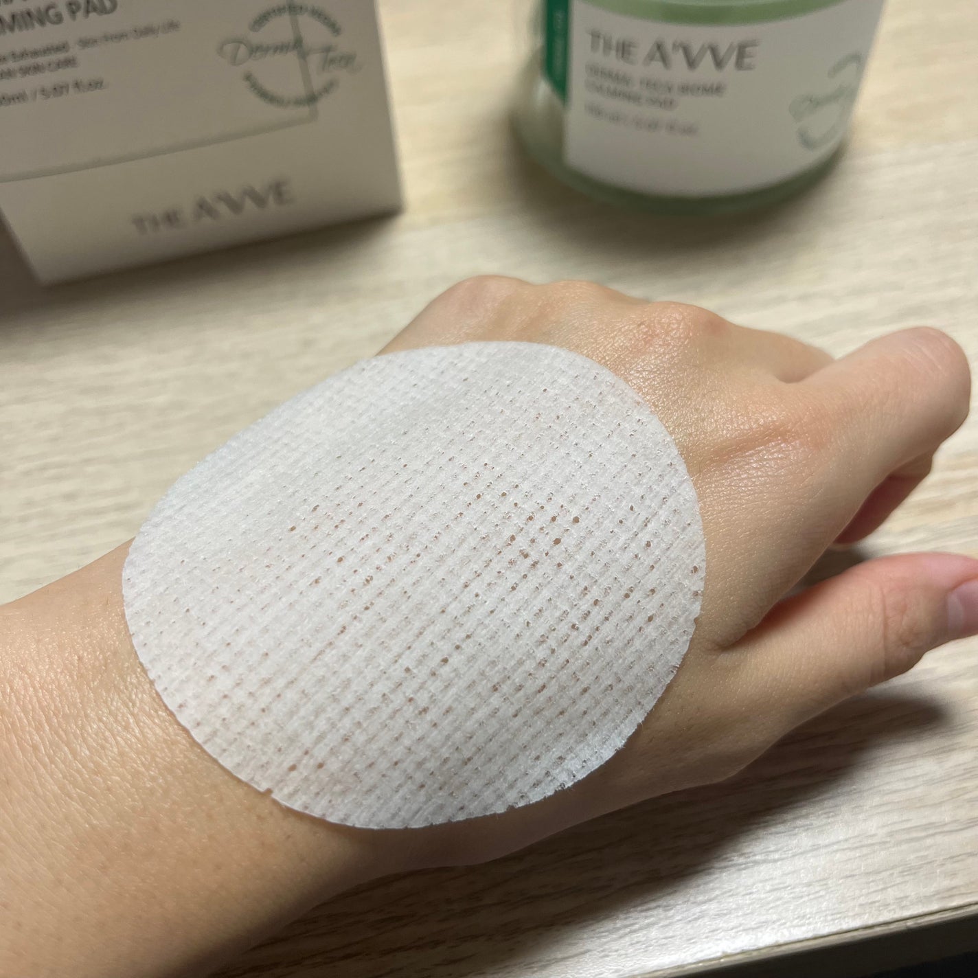 ダーマテカバイオームカーミングパッド/THE A'VVE/トナーパッドを使ったクチコミ(3枚目)