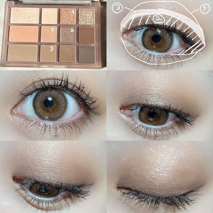 シェード アンド シャドウ パレット/CLIO/アイシャドウパレットを使ったクチコミ(6枚目)