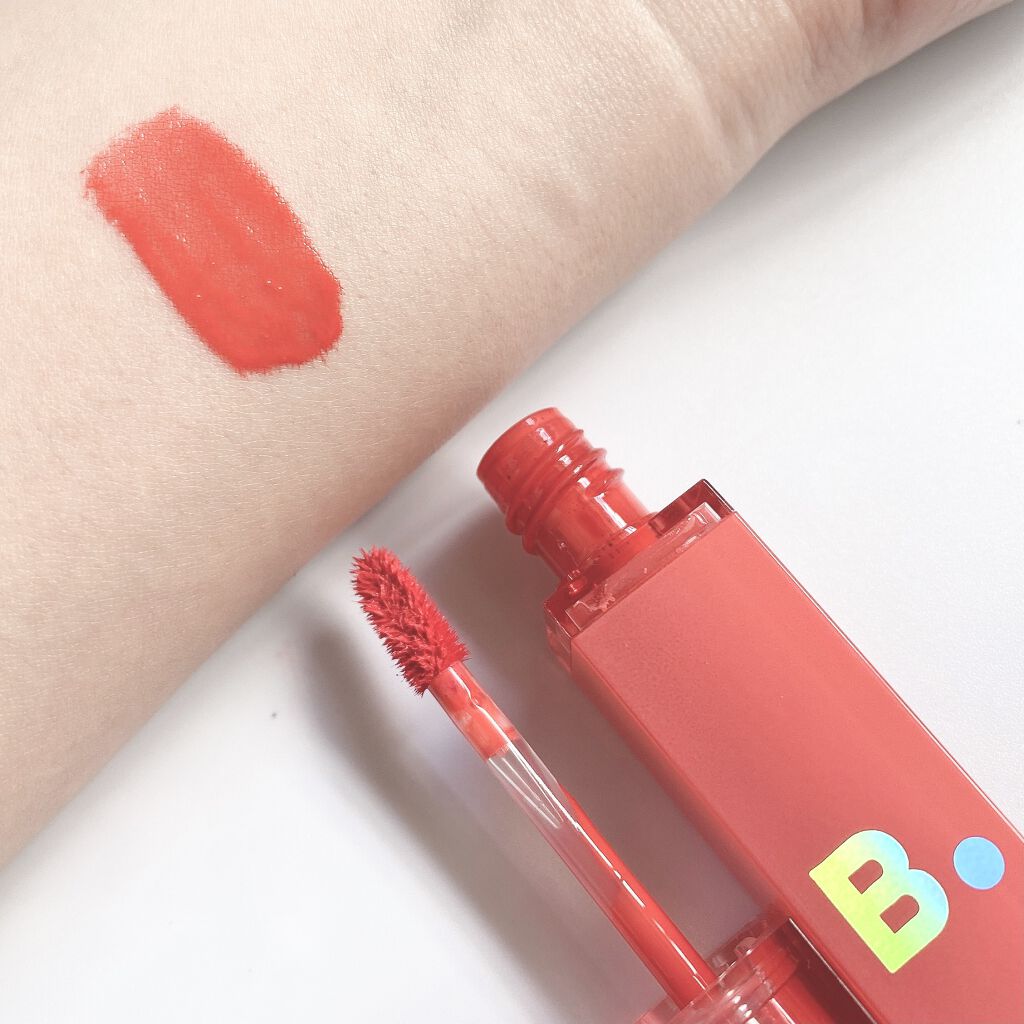 カラースプラッシュウォーターティント/B. by BANILA/リップティントを使ったクチコミ（2枚目）