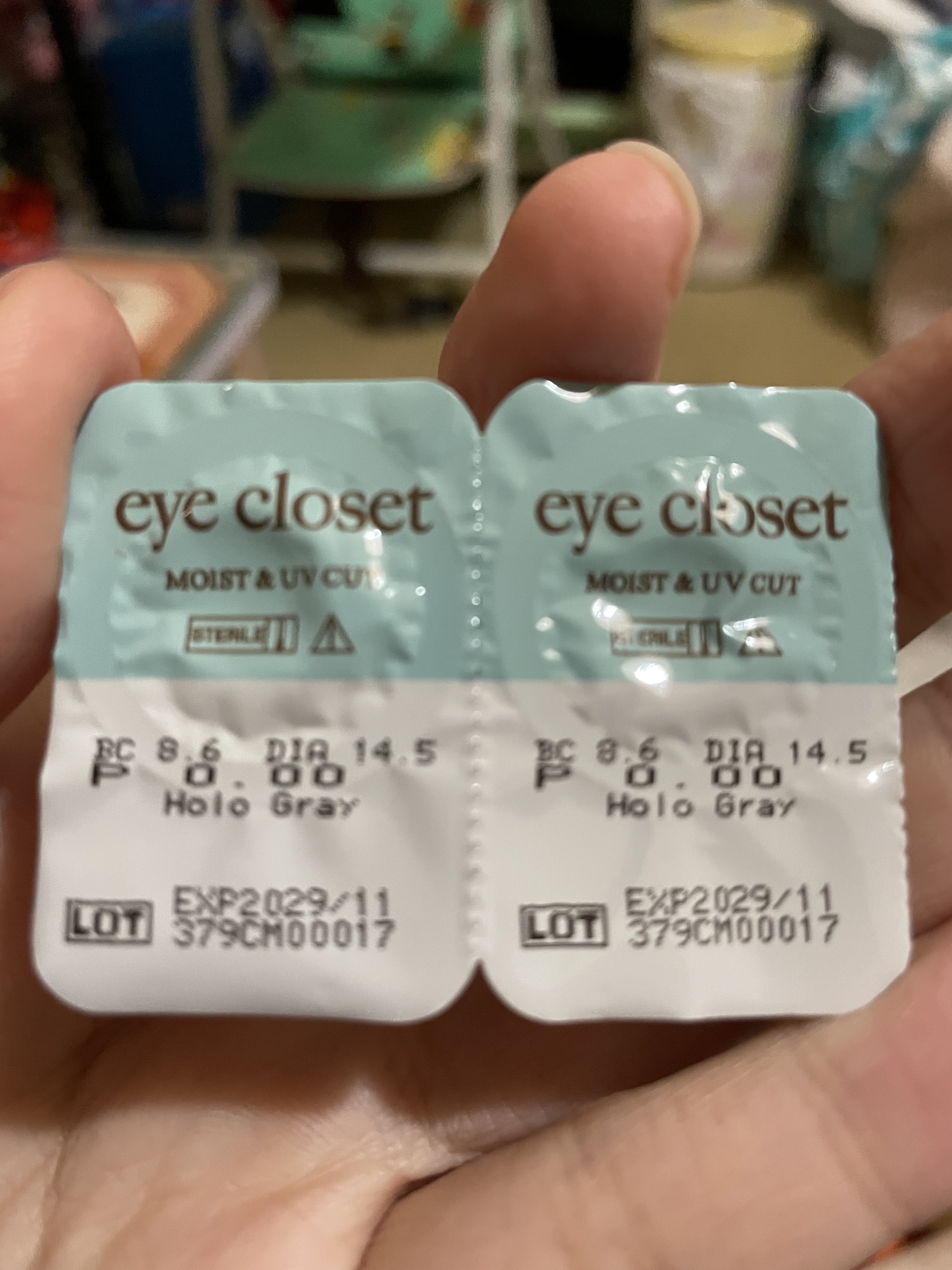 eye closet AQUA MOIST UV 1day/EYE CLOSET/ワンデー（１DAY）カラコンを使ったクチコミ（1枚目）