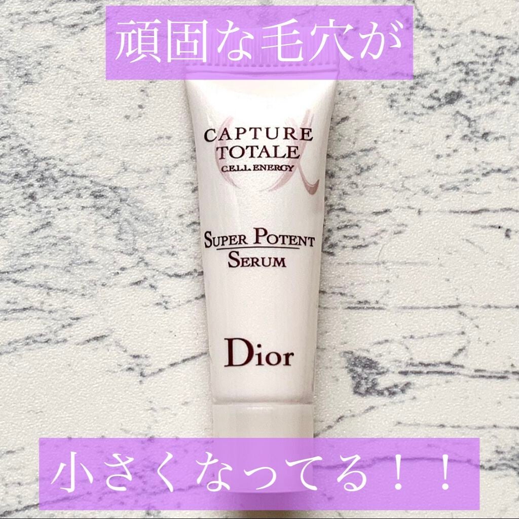 【旧】カプチュール トータル セル ENGY スーパー セラム/Dior/美容液を使ったクチコミ(1枚目)