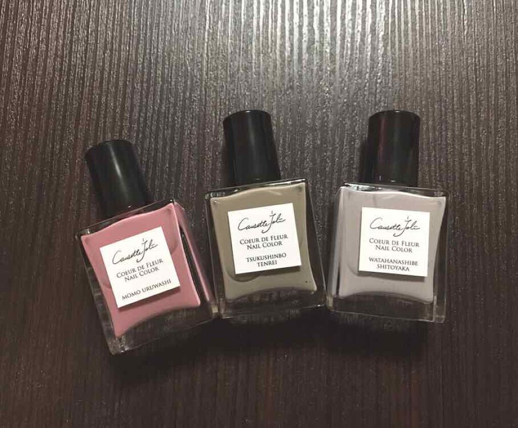 Coeur de Fleur Nail Color MOMO URUWASHI 【ももうるわし】/Causette.Joli/マニキュアを使ったクチコミ（2枚目）